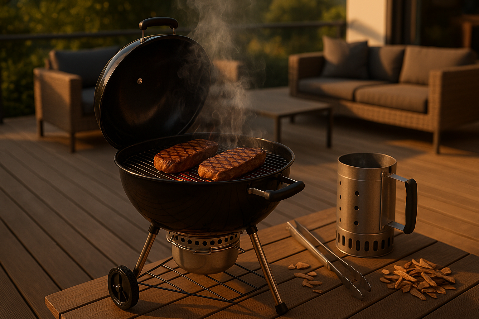 Holzkohlegrills