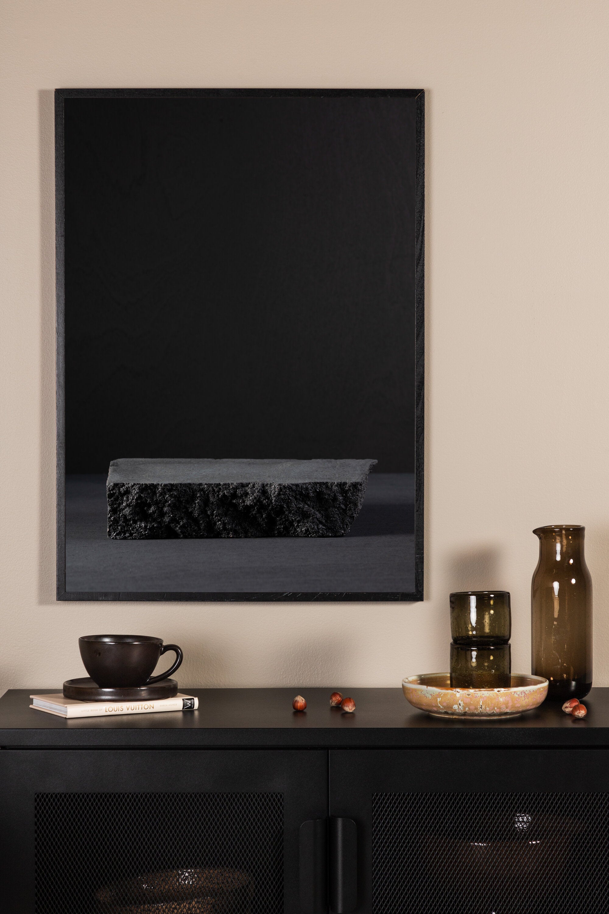 60053-004_ms Schwarzer Fels Poster