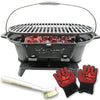 XXL Gusseisen Holzkohle Grill mit Grillrost | Camping Grill, Hibachi Style