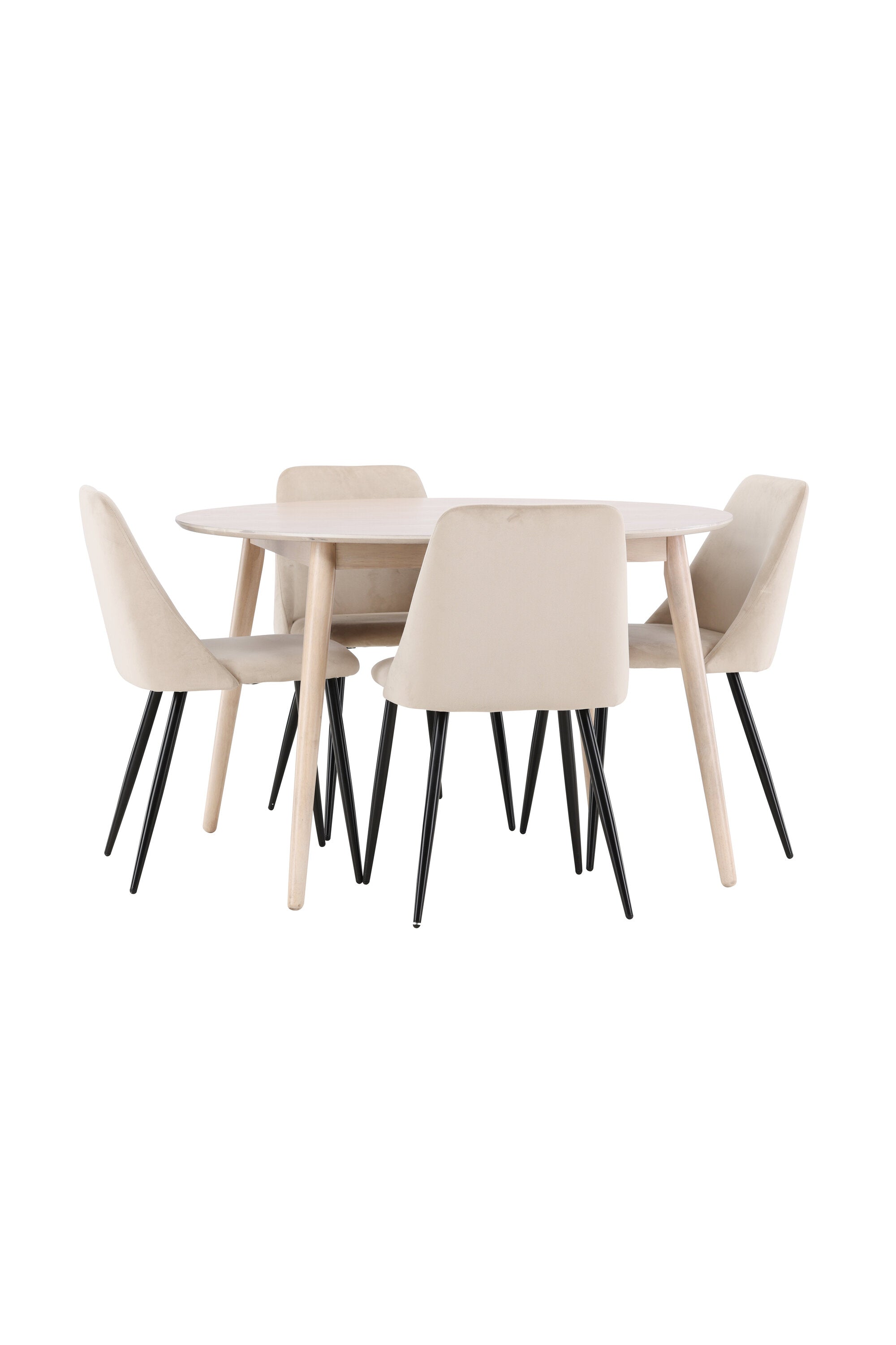 Esstisch Flora mit Night Stuhl