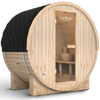 Fasssauna Pini wood Outdoor Sauna inkl. OfenXL - 6 Personen / mit Montage