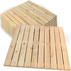 Holzfliese aus Kiefernholz95 x 95 cm