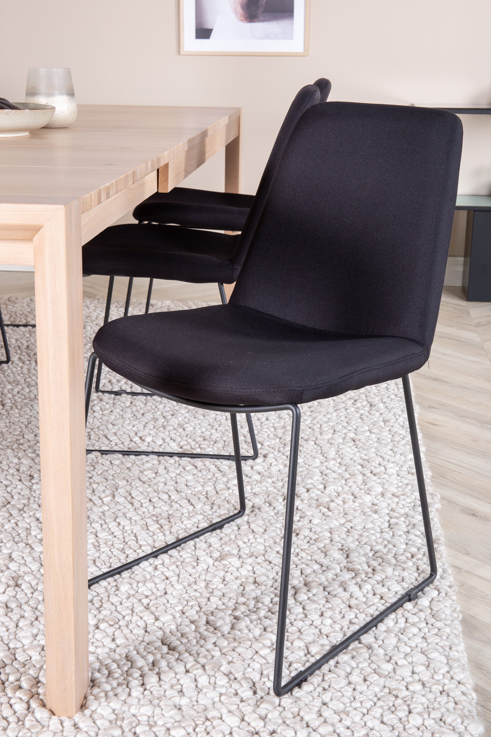 Schiebetisch Rechteckiges Esszimmer-Set