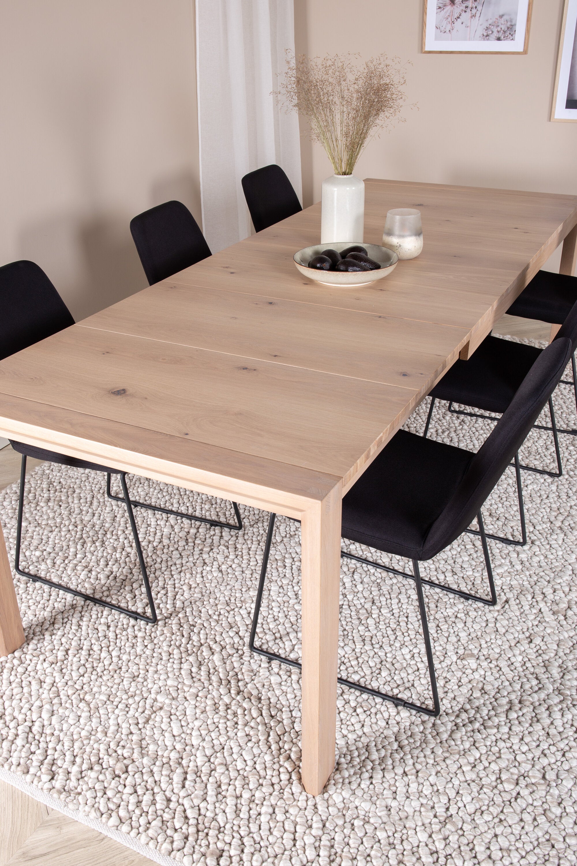 Schiebetisch Rechteckiges Esszimmer-Set