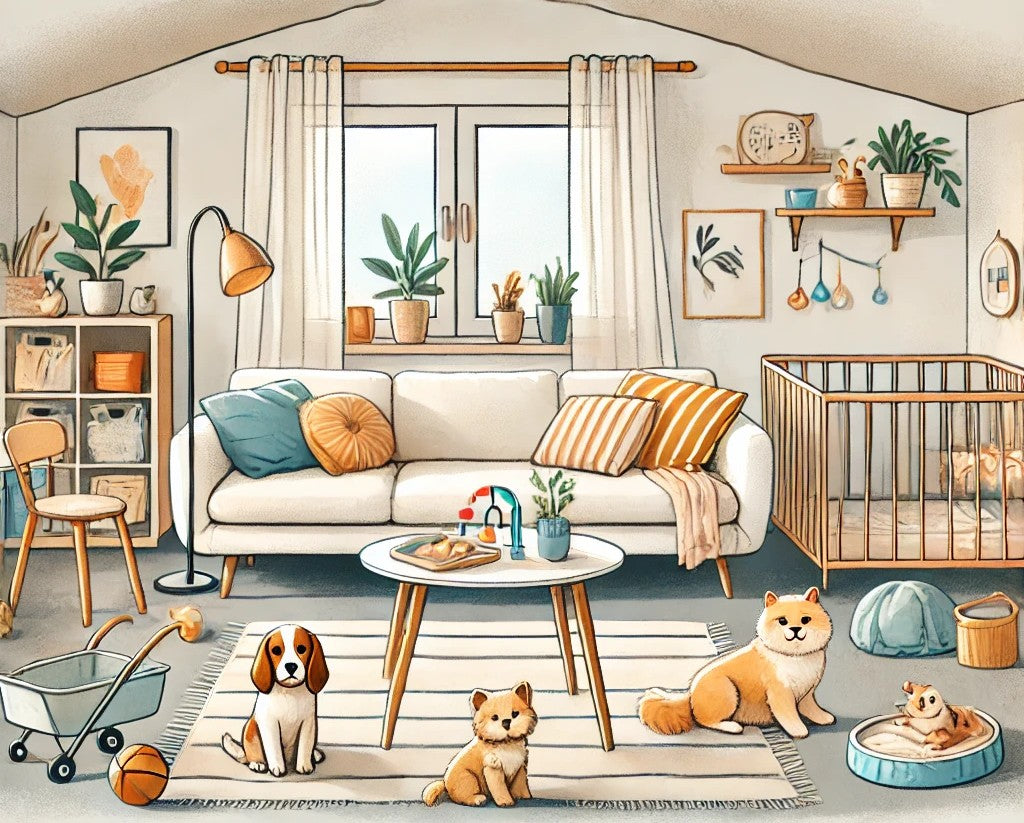 Die perfekten Möbel für Familien mit Kindern und Haustieren