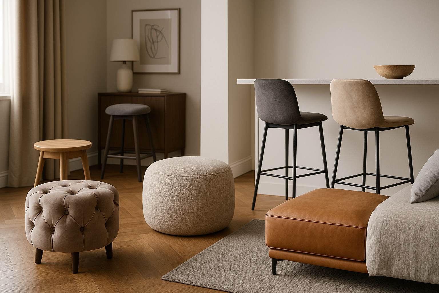 Hocker & Poufs