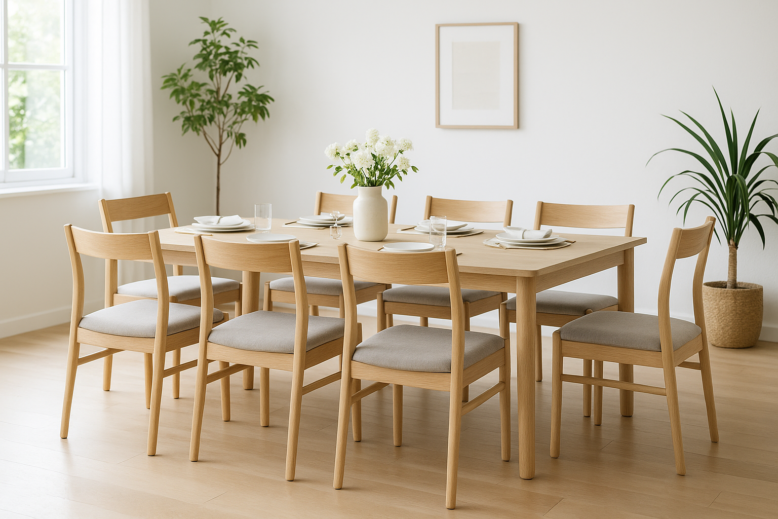 Essgruppen – Rechteckig