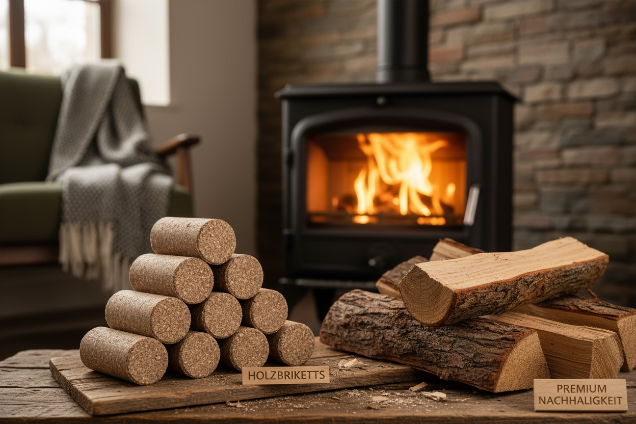Holzbriketts & Feuerholz