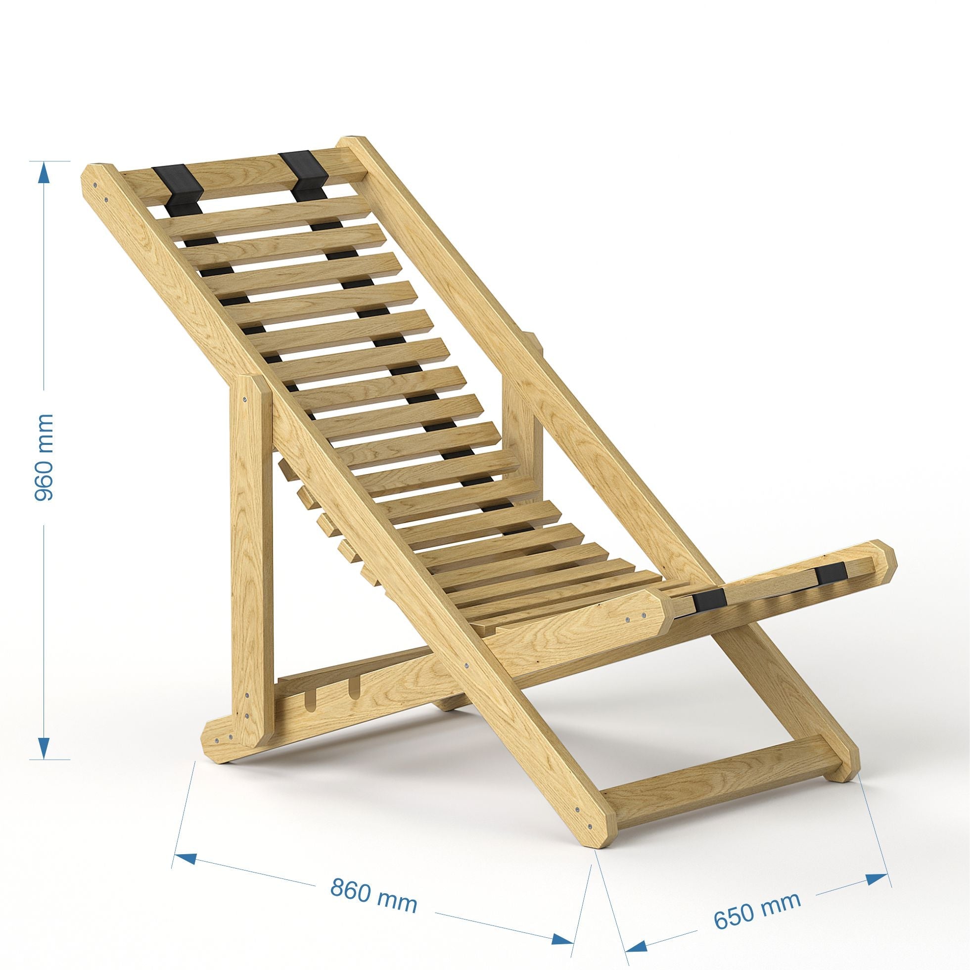 Gartenlounge Liegestuhl Holz SonnenliegeKiefer