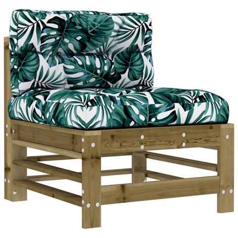 10-tlg. Garten-Lounge-Set mit Kissen Kiefernholz Imprägniert - kalb-Living.de