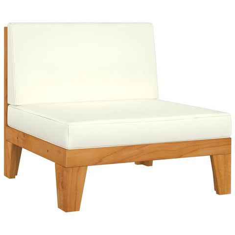 10-tlg. Garten-Lounge-Set mit Kissen Massivholz Akazie - kalb-Living.de