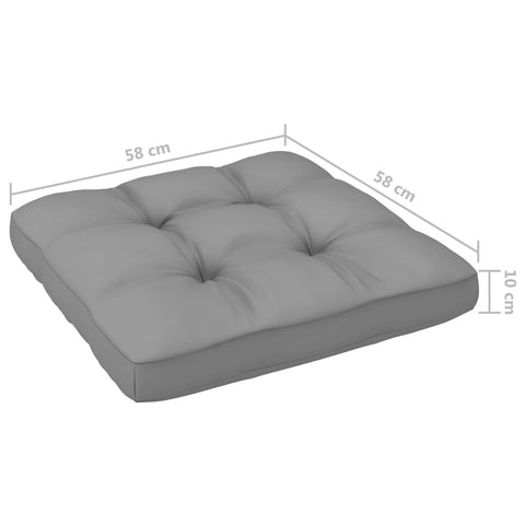 10-tlg. Garten-Lounge-Set mit Kissen Massivholz Kiefer - kalb-Living.de