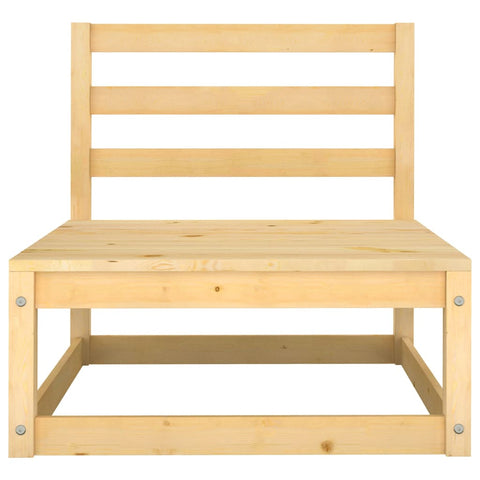 10-tlg. Garten-Lounge-Set mit Kissen Massivholz Kiefer - kalb-Living.de