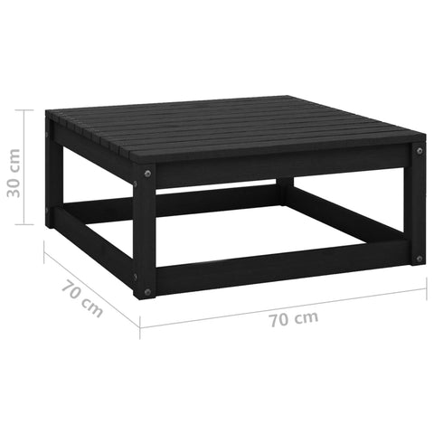 10-tlg. Garten-Lounge-Set mit Kissen Massivholz Kiefer - kalb-Living.de