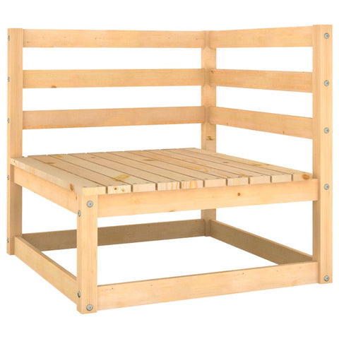 10-tlg. Garten-Lounge-Set mit Kissen Massivholz Kiefer - kalb-Living.de