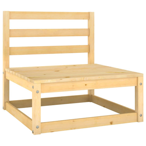 10-tlg. Garten-Lounge-Set mit Kissen Massivholz Kiefer - kalb-Living.de
