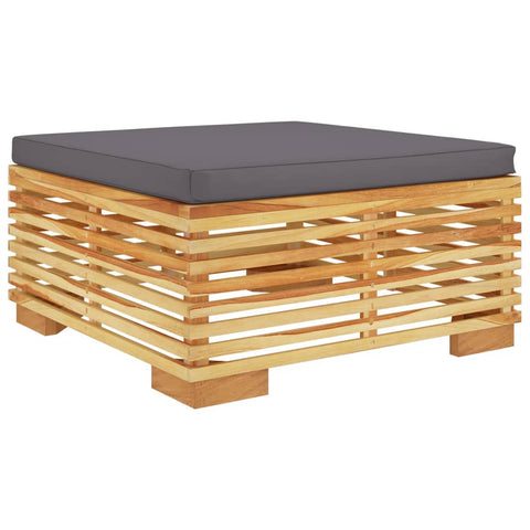 10-tlg. Garten-Lounge-Set mit Kissen Massivholz Teak - kalb-Living.de