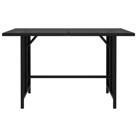 10-tlg. Garten-Lounge-Set mit Kissen Poly Rattan Schwarz - kalb-Living.de