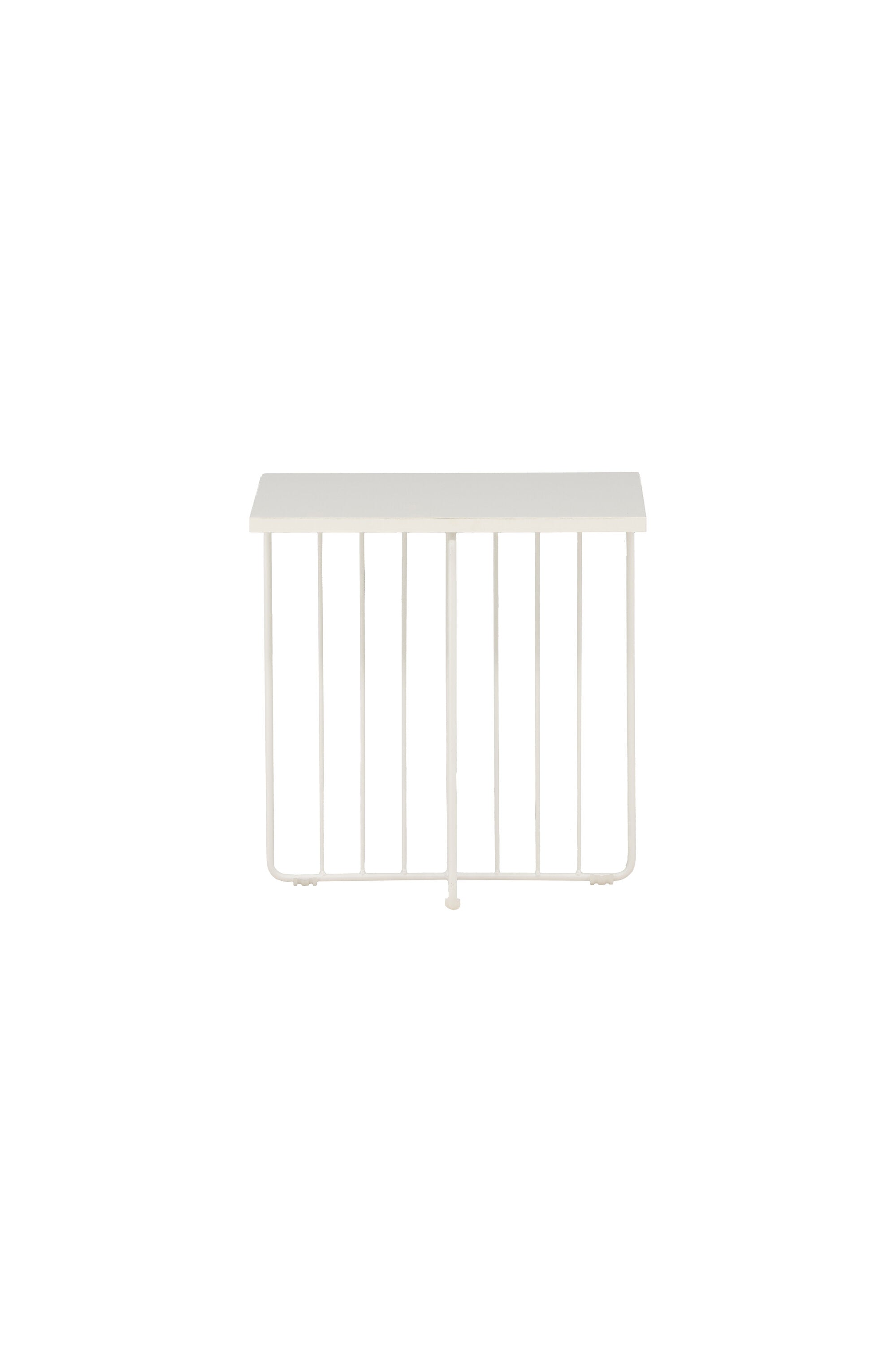 15009-011_10_os Dayton Sofa Table Couchtisch Weiß 40 x 40 MDF,Stahl