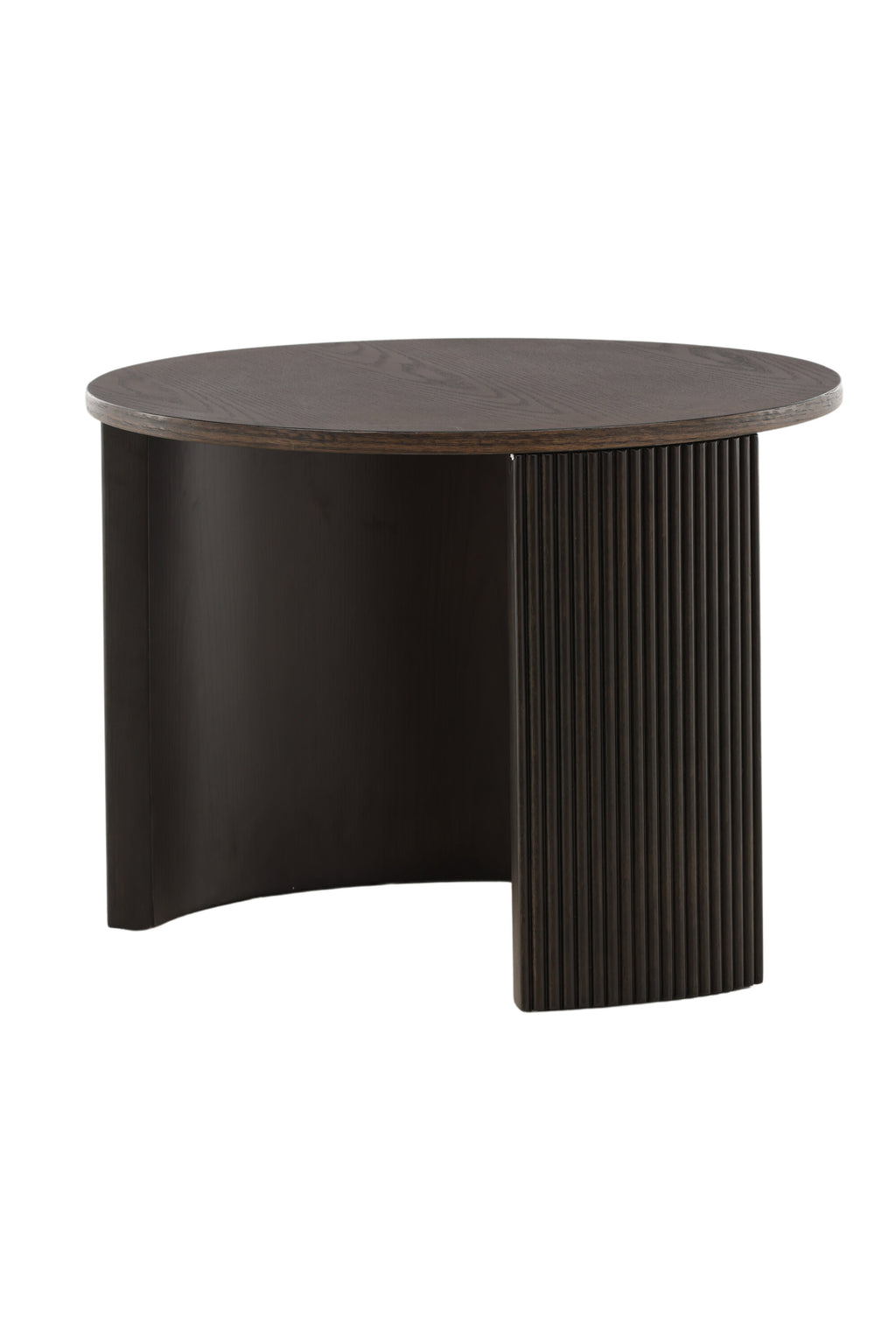 15009-040_12_os Bristol Tisch Couchtisch Mocca ⌀60 Esche,MDF,Furnier