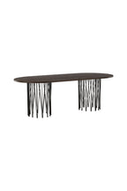 Stone ovale Tisch