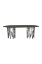 Stone ovale Tisch