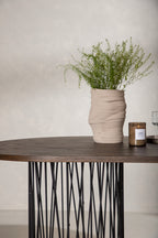 Stone ovale Tisch