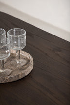 Stone ovale Tisch