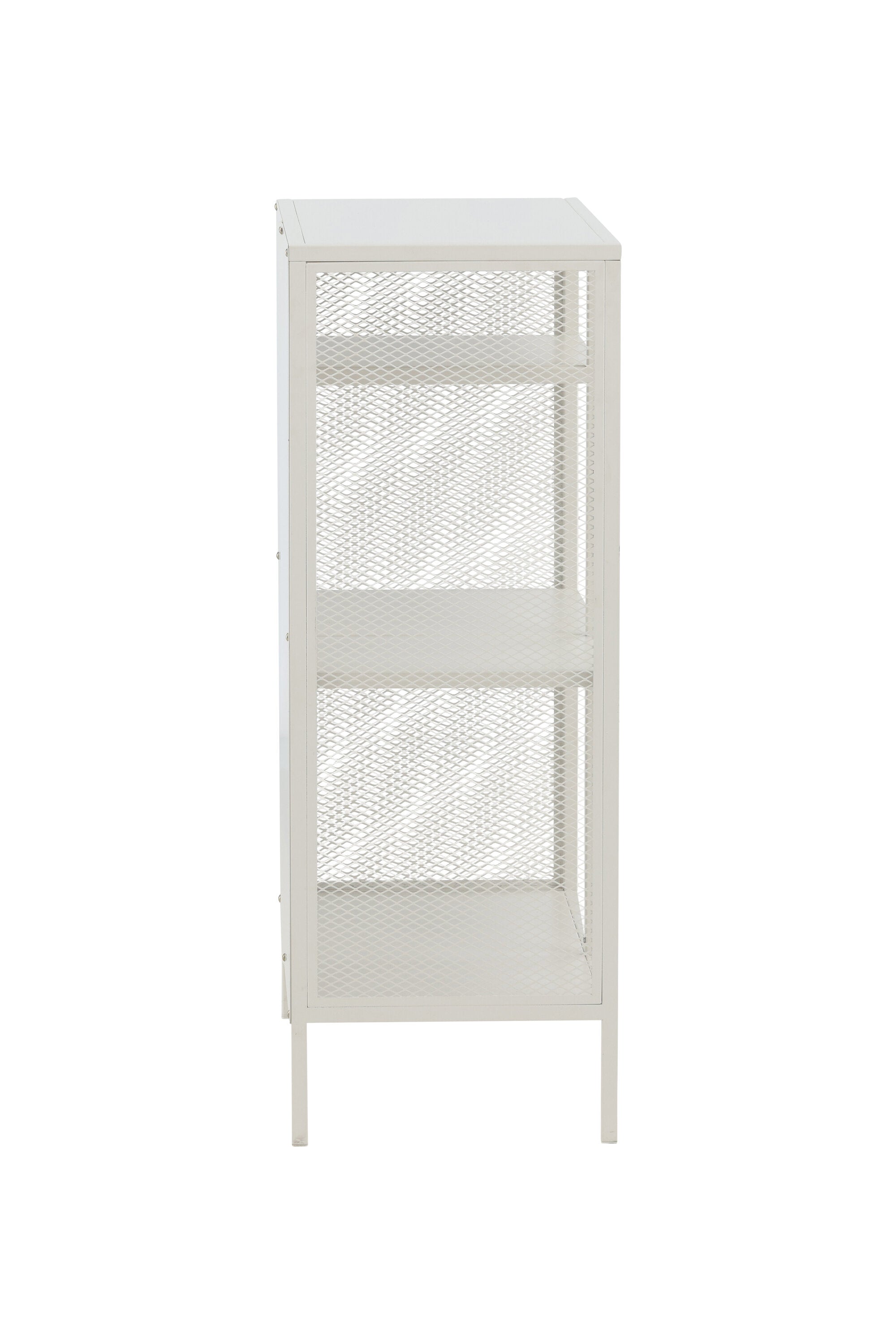 15357-201_10_os Misha Shelf Regal Weiß 40 x 110 x 80 Stahl
