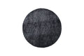 15512-345_01 Mattis Teppich Wohnzimmerteppiche Antracit ⌀200 Polyester,Baumwolle