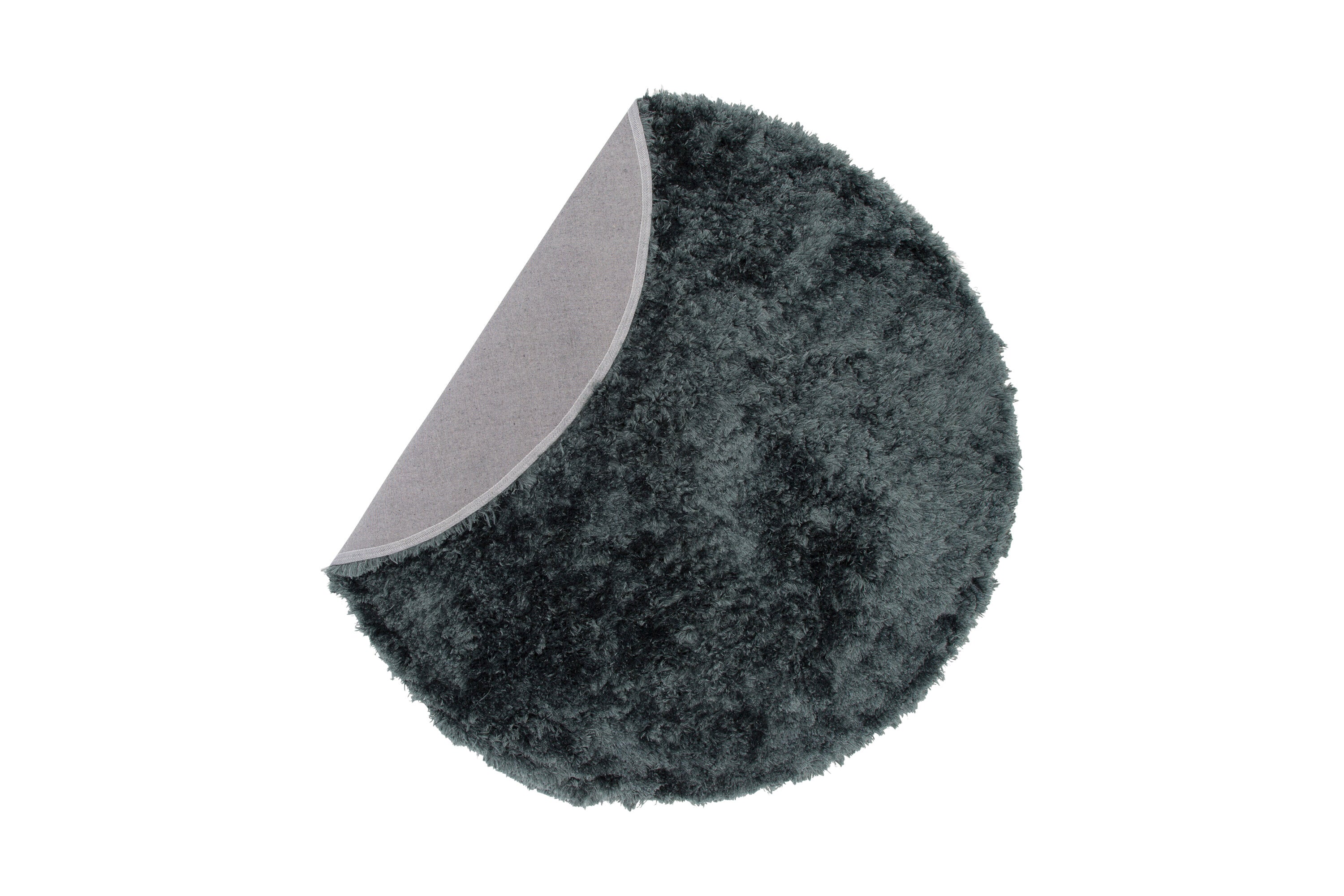 15515-354__02 Natta Carpet Wohnzimmerteppiche Grün ⌀200 Polyester,Baumwolle