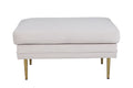 15550-995__1 Boom Ottoman Ottomane Beige,Gold 70 x 49 x 90 Polyester Cord,Stahl
