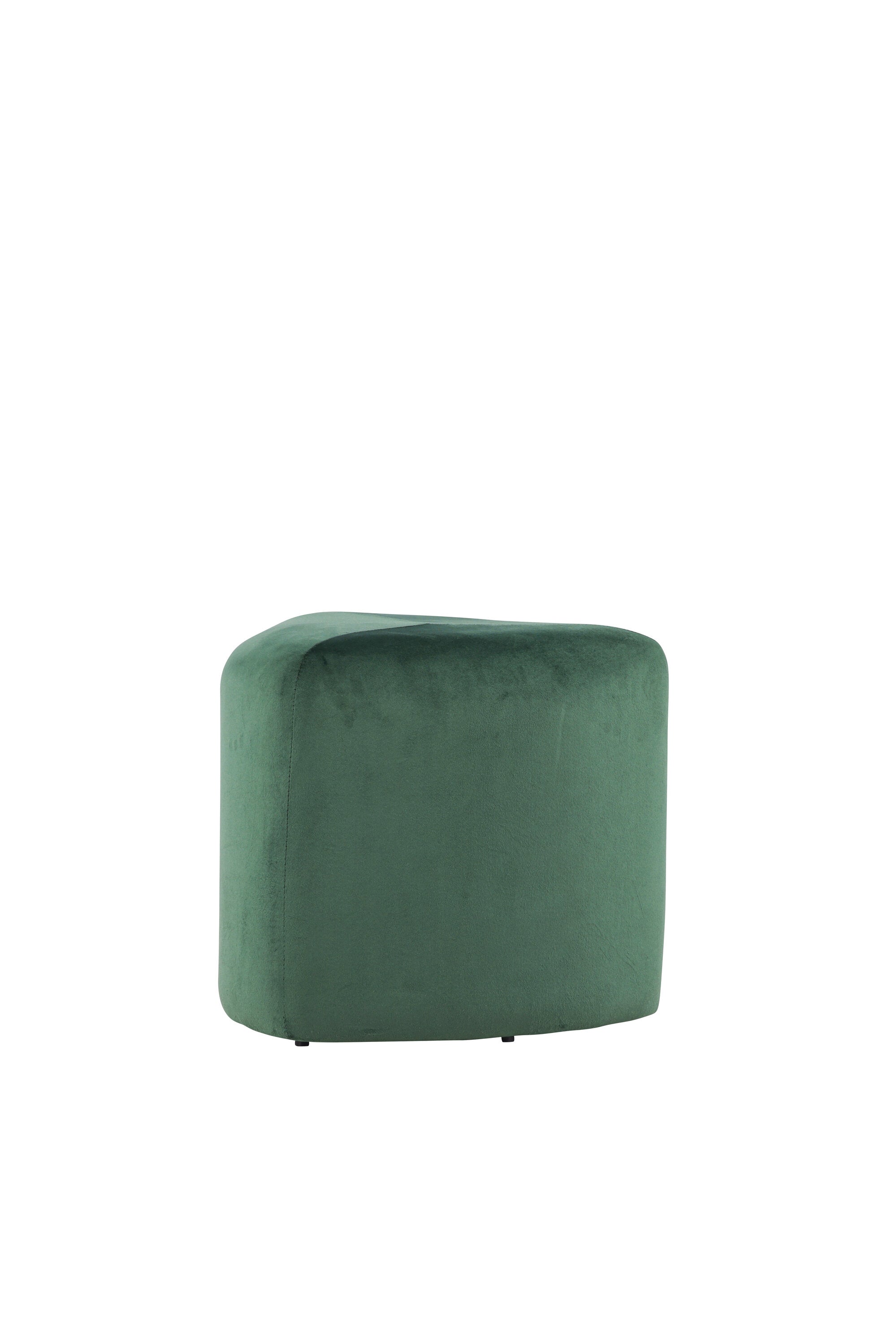 15570-113_10_os Peg Pouf Sitzpouf Grün ⌀46 Schaumstoff,Polyester-Samt