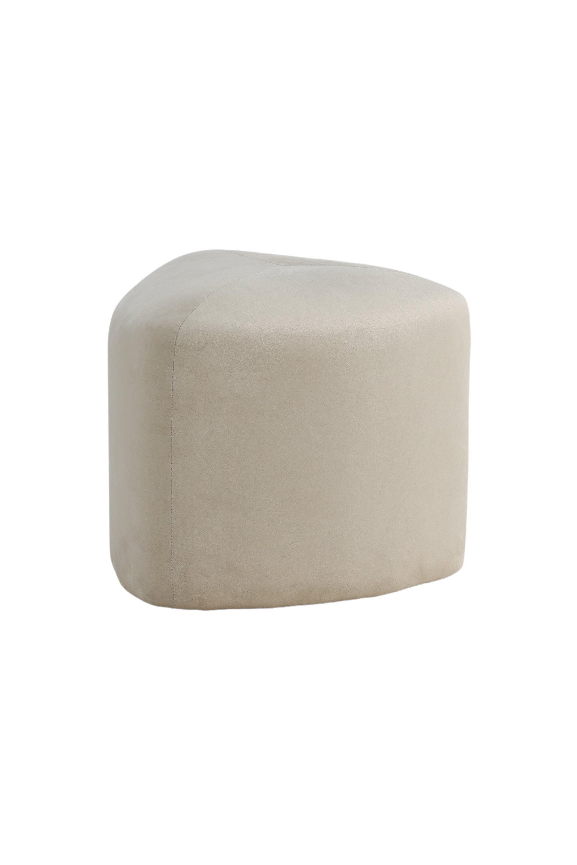 15570-880_10_os Peg Pouf Sitzpouf Weiß ⌀46 Polyester Teddy,Polyester Samt