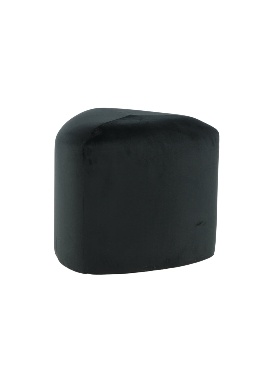 15570-888_10_os Peg Pouf Sitzpouf Schwarz ⌀46 Polyester Teddy,Polyester Samt