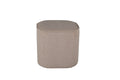 15572-403__1 Piff Pouf Sitzpouf Beige ⌀44 Polyester Teddy