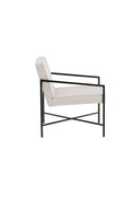 15578-400_10_os Rakel Sessel Loungesessel Off-White 72 x 78 x 65 Schaumstoff,Sperrholz,Polyester Teddy,Stahl