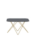 15599-458_10_os Tristar Tisch Couchtisch Schwarz,Gold 80 x 80 Glas,Stahl