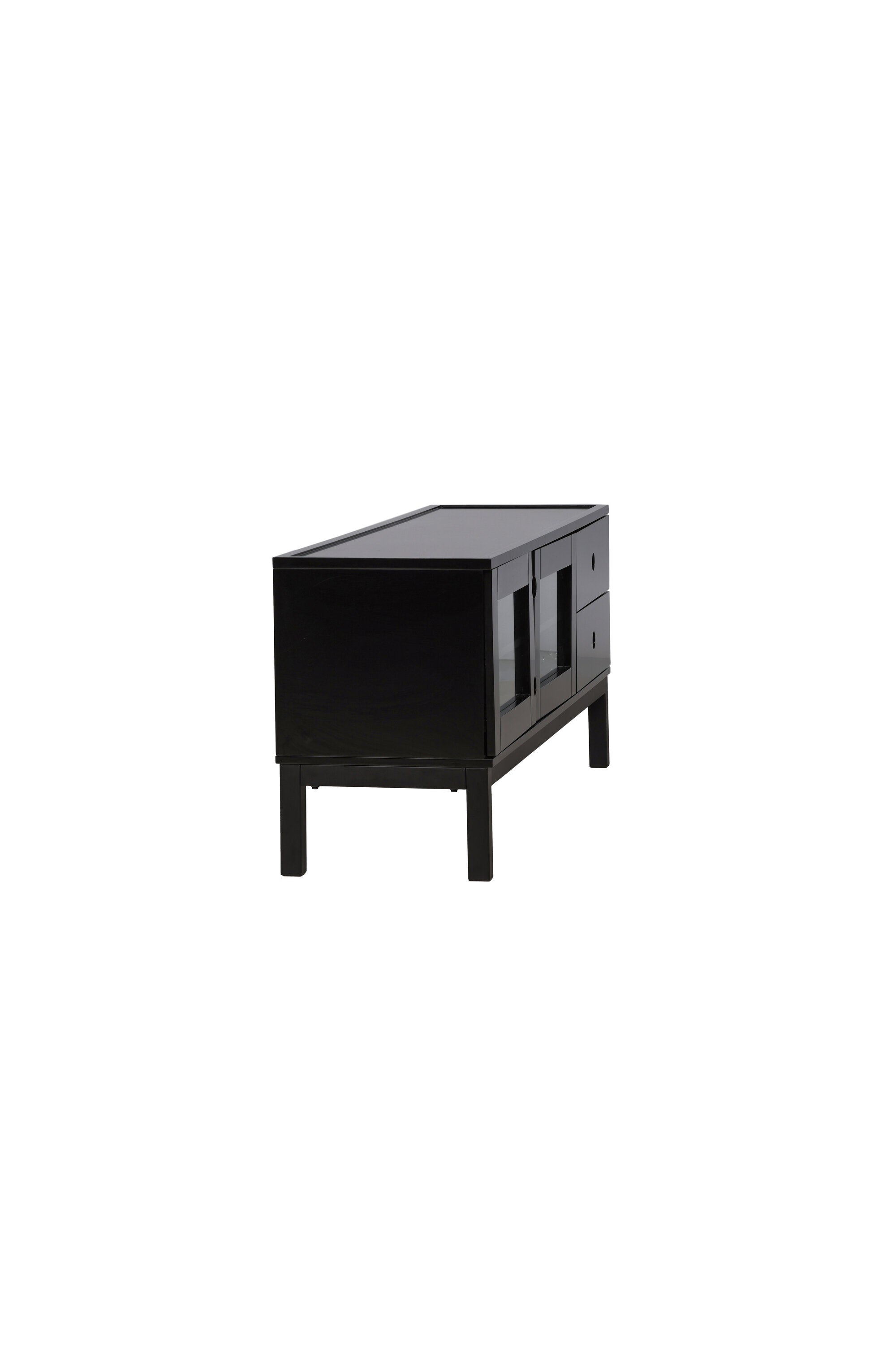 15624-010_10_os Alcoa Schrank Kommode Schwarz 40 x 57 x 150 MDF,Stahl