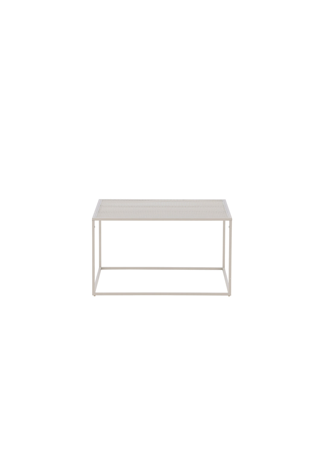 15627-250_10_os Netz Sofa Table Couchtisch Beige 80 x 80 Stahl