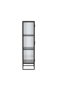 15630-208_10_os Garis Schrank Schrank Schwarz 40 x 160 x 70 Glas,Stahl