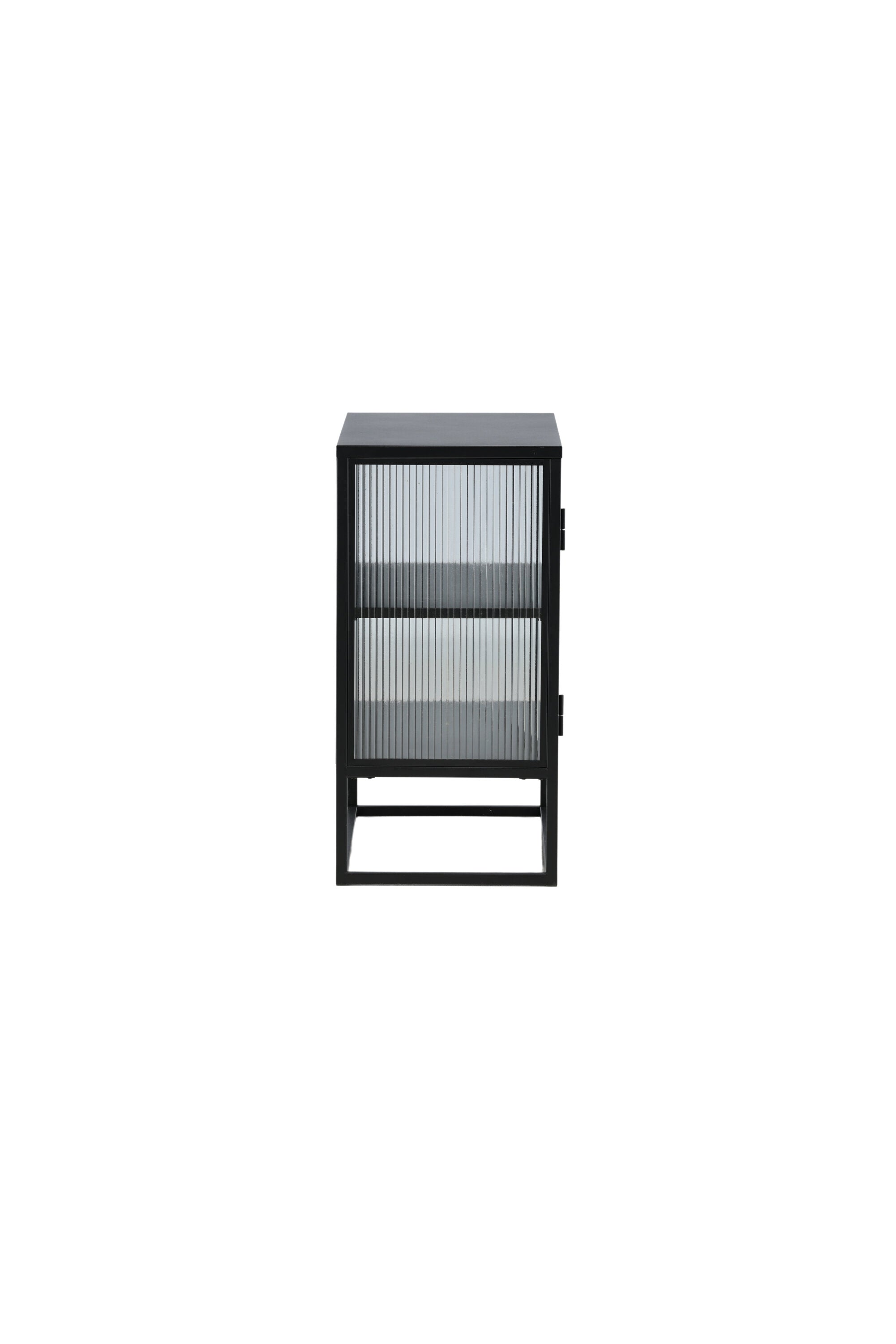 15632-208_10_os Garis Schrank Schrank Schwarz 40 x 80 x 70 Glas,Stahl