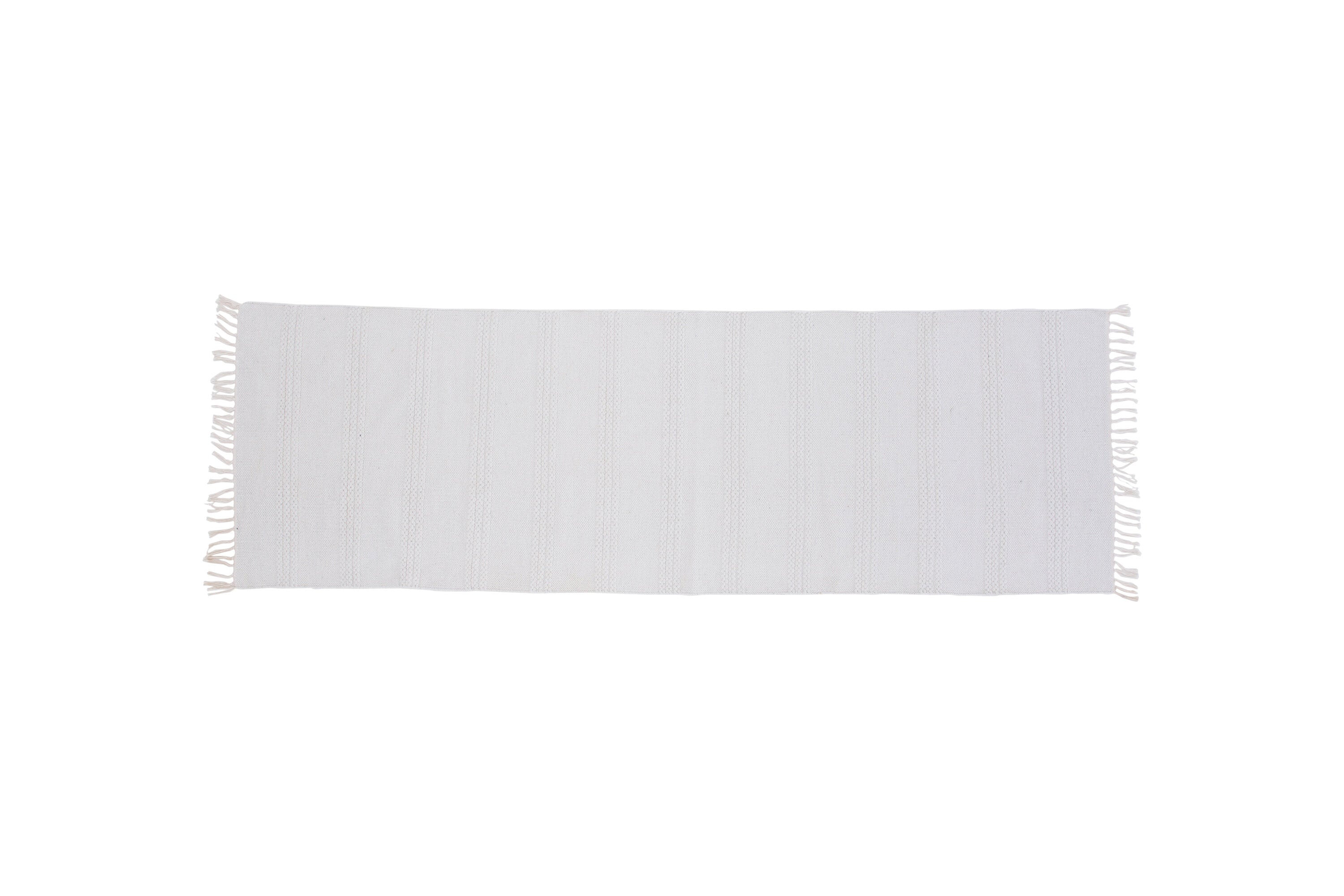 15694-420_01 Nico Teppich Wohnzimmerteppiche Off-White 250 x 80 Baumwolle,Wolle