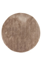 15713-102_1_os Blanca Teppich Wohnzimmerteppiche Beige ⌀200 Polyester,Vlies