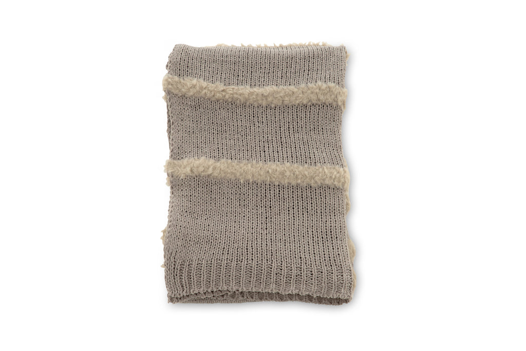 15942-305__1 Katleen Throw Decke Beige 170 x 130 Polyester