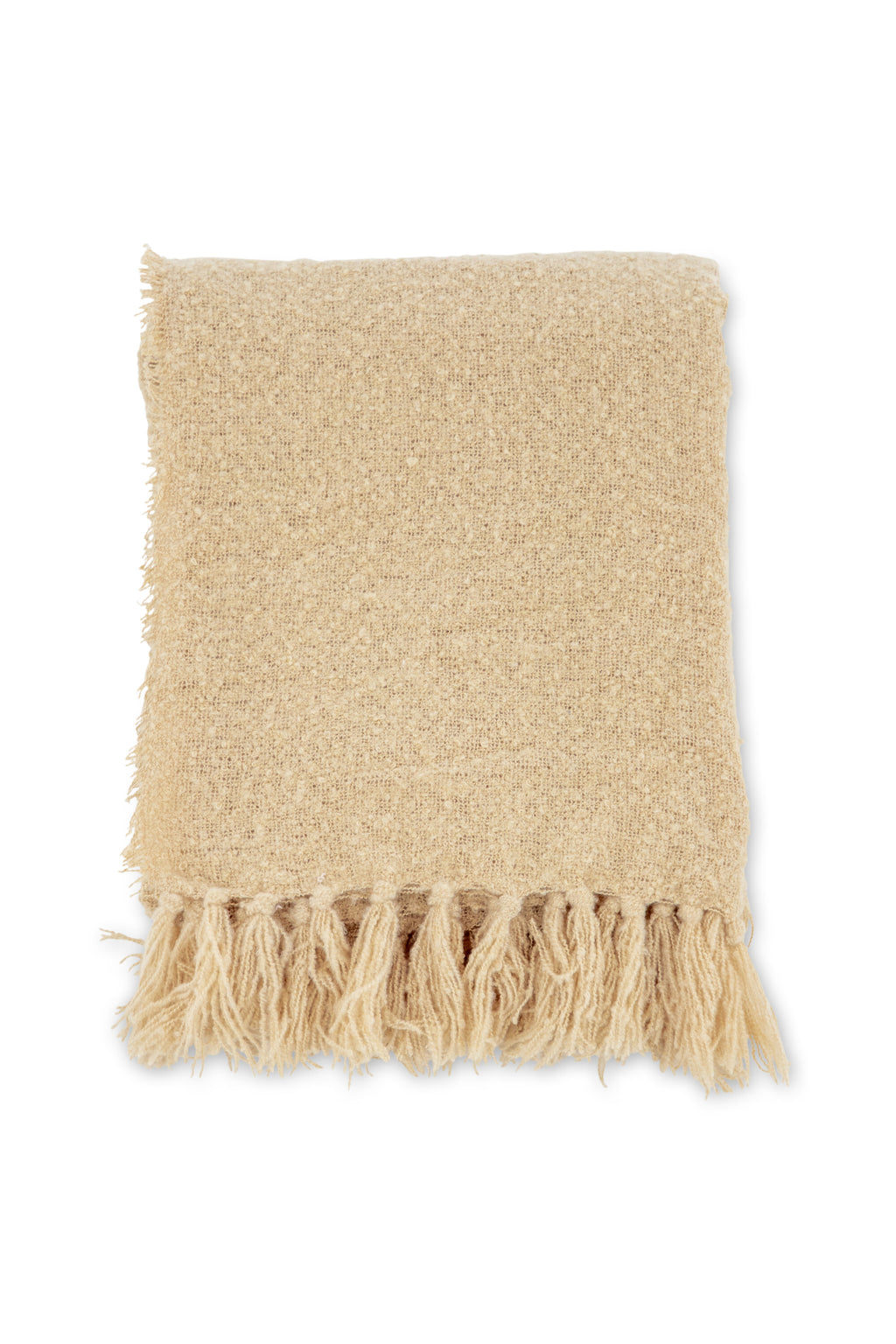 15952-203_1 Stanly Throw Decke Sand 170 x 130 Polyester