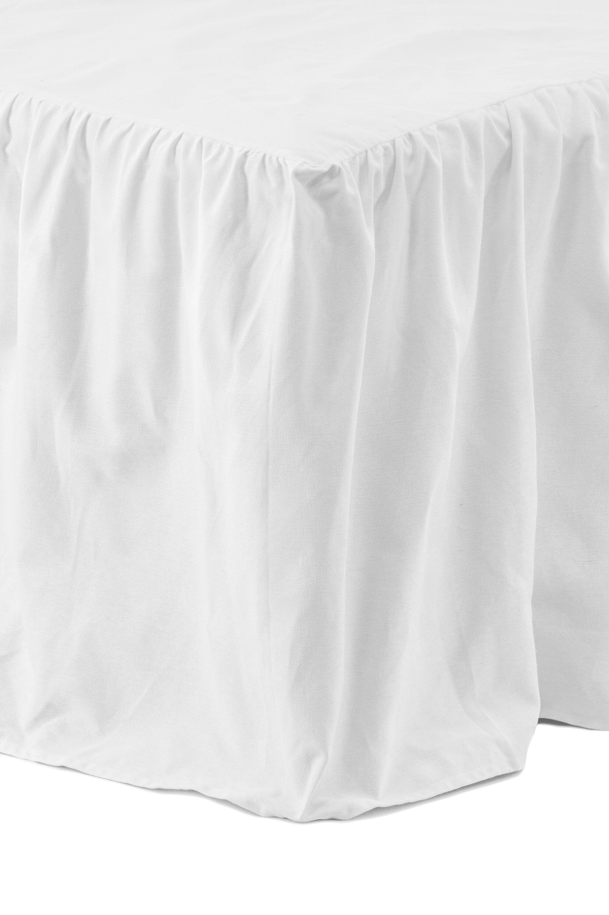 15964-502_2 Pixy Bettrock Bettwäsche Weiß 200 x 180 Baumwolle