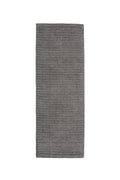 15988-107_2_os Milton Teppich Flurläufer Dunkelgrau 200 x 70 Wolle,Baumwolle