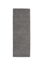 15988-107_2_os Milton Teppich Flurläufer Dunkelgrau 200 x 70 Wolle,Baumwolle