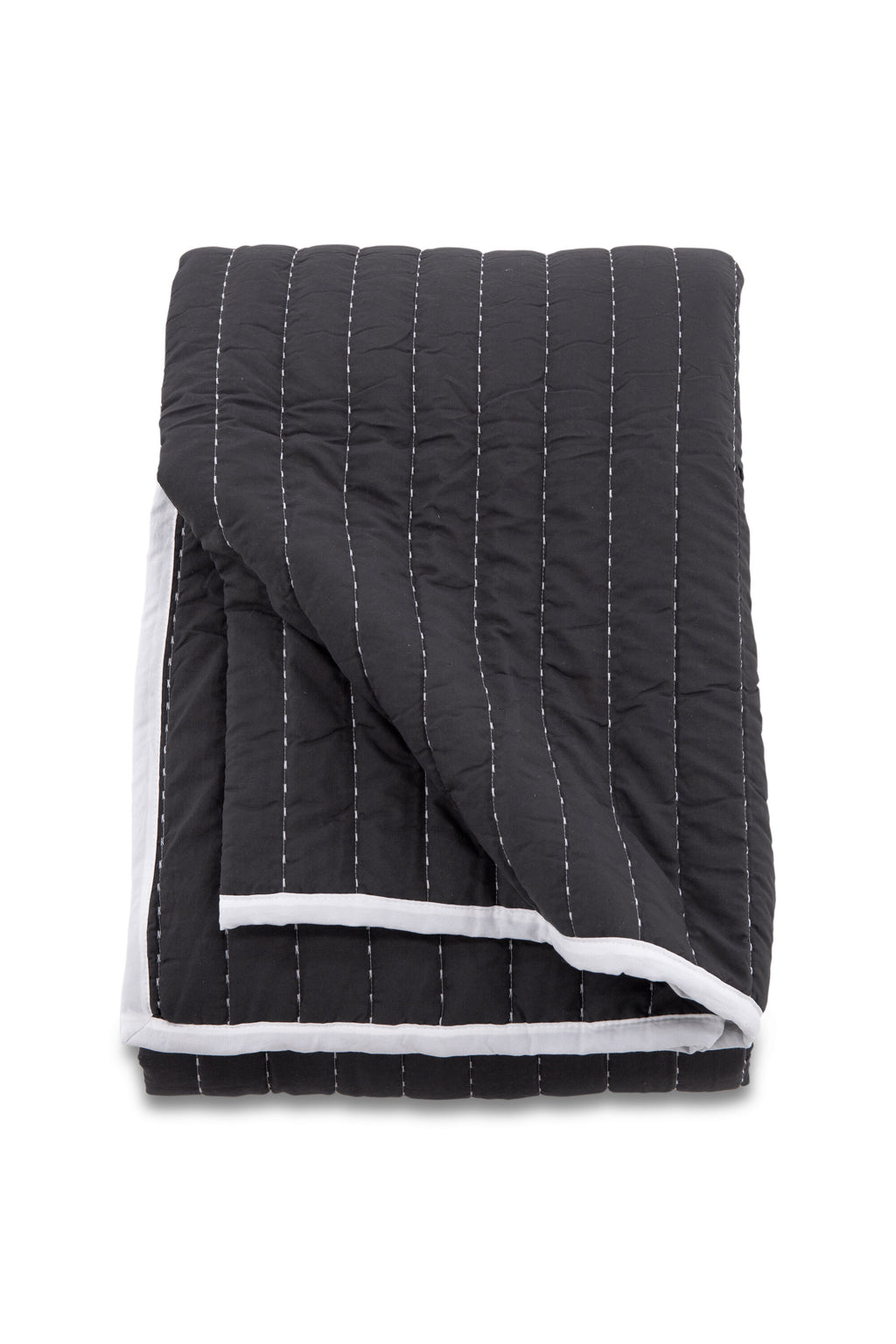 15992-488__2 Juni Bettüberwurf Bettwäsche Anthrazit,Weiß 150 x 250 Polyester